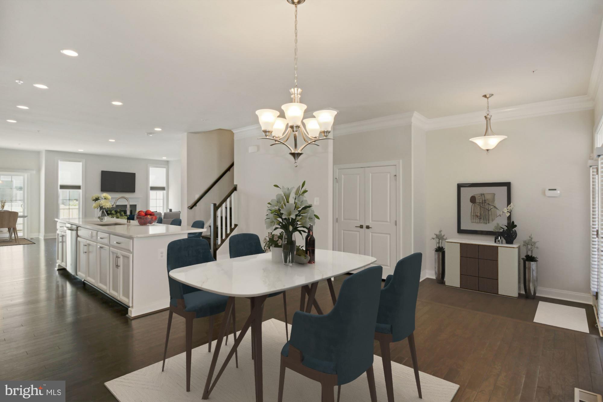 2609 Maple Rock Road Hanover, MD 21076 - Photo 7 of 27 BREAKFAST AREA INTO KITCHEN