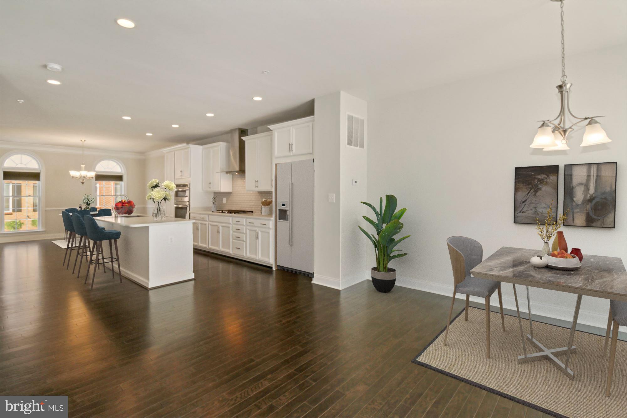 2609 Maple Rock Road Hanover, MD 21076 - Photo 9 of 27 DINING AREA INTO KITCHEN