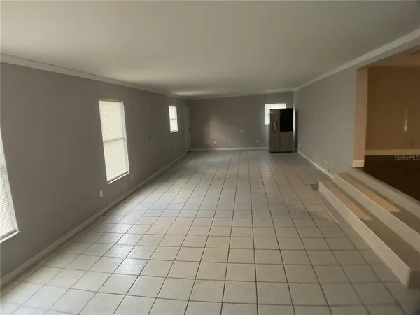 a backyard of a house