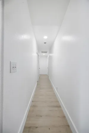 a view of a hallway