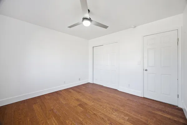wooden floor in an empty room