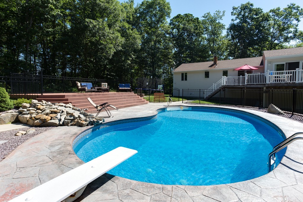 28 Lincoln Point Road Charlton, MA 01507 - Photo 23 of 26 a view of a house with pool