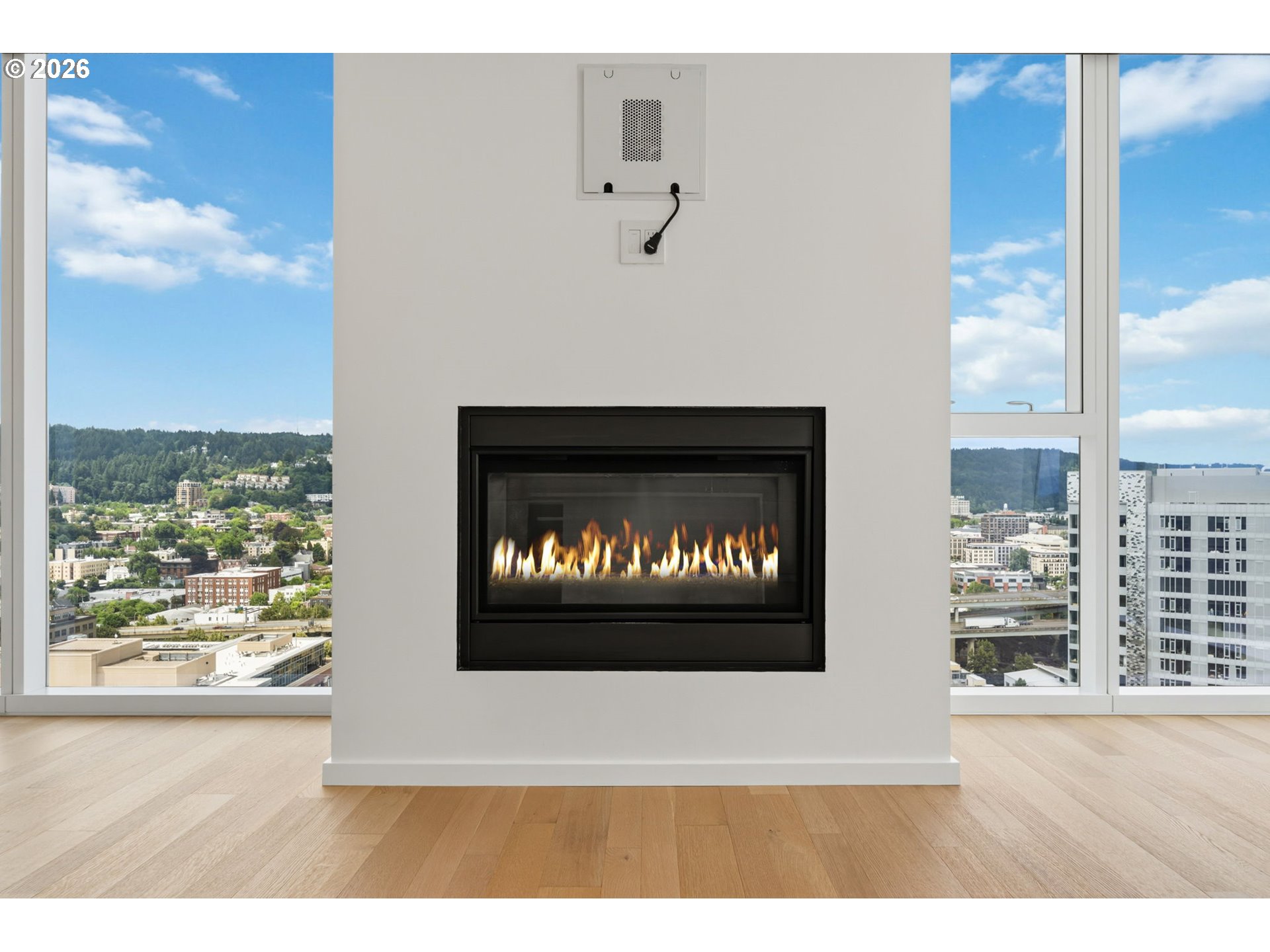1075 Northwest Northrup Street, Unit 2312 Portland, OR 97209 - Photo 13 of 45 Fireplace Gas