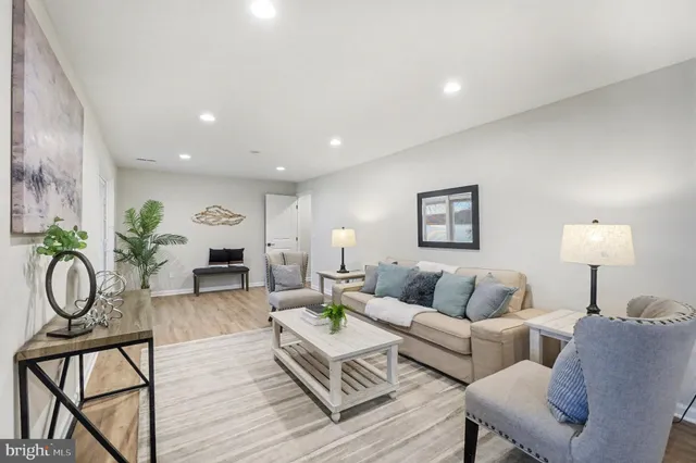 a view of a lake and a houses