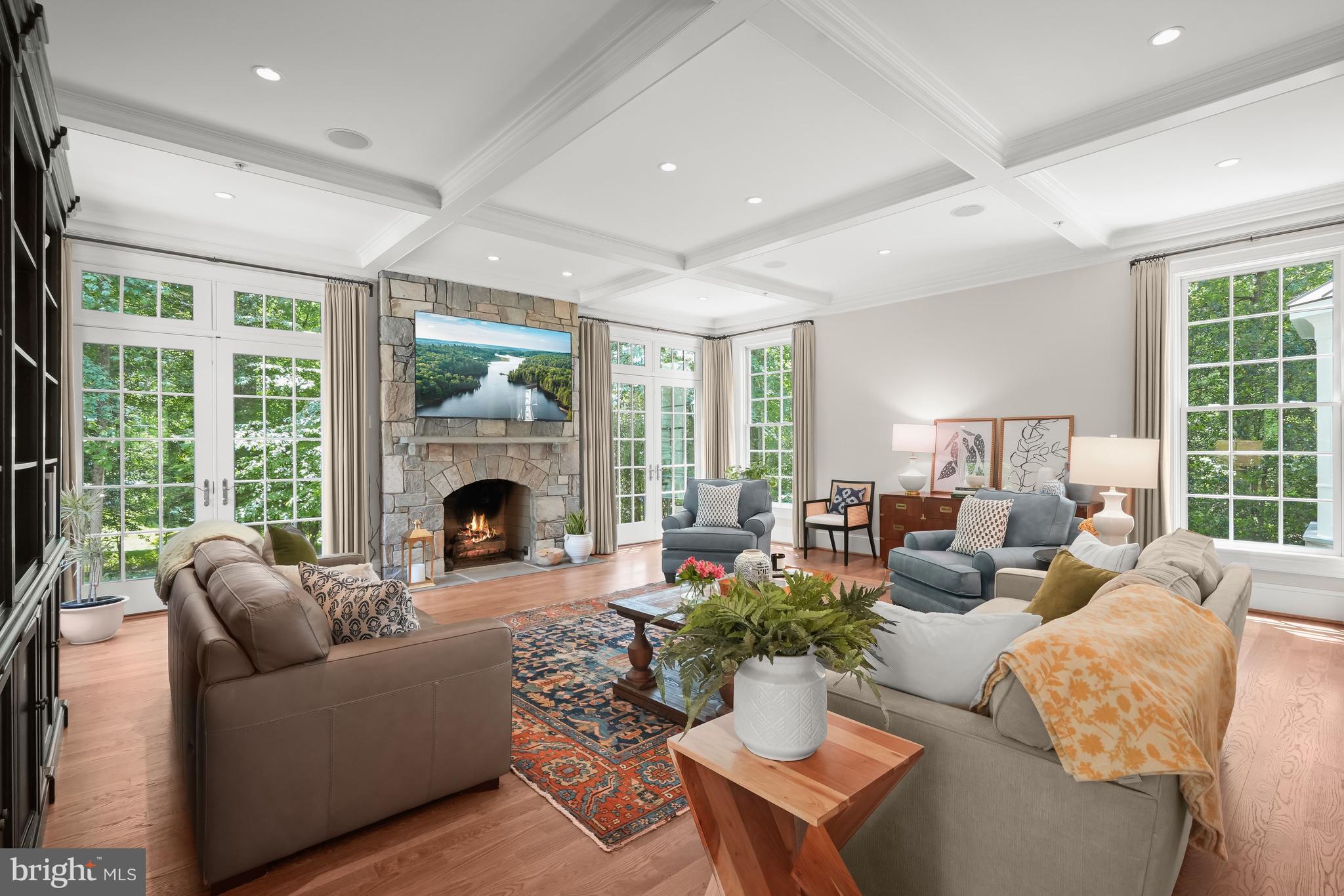 9908 Newhall Road Potomac, MD 20854 - Photo 13 of 44 Sun-Drenched Family Room