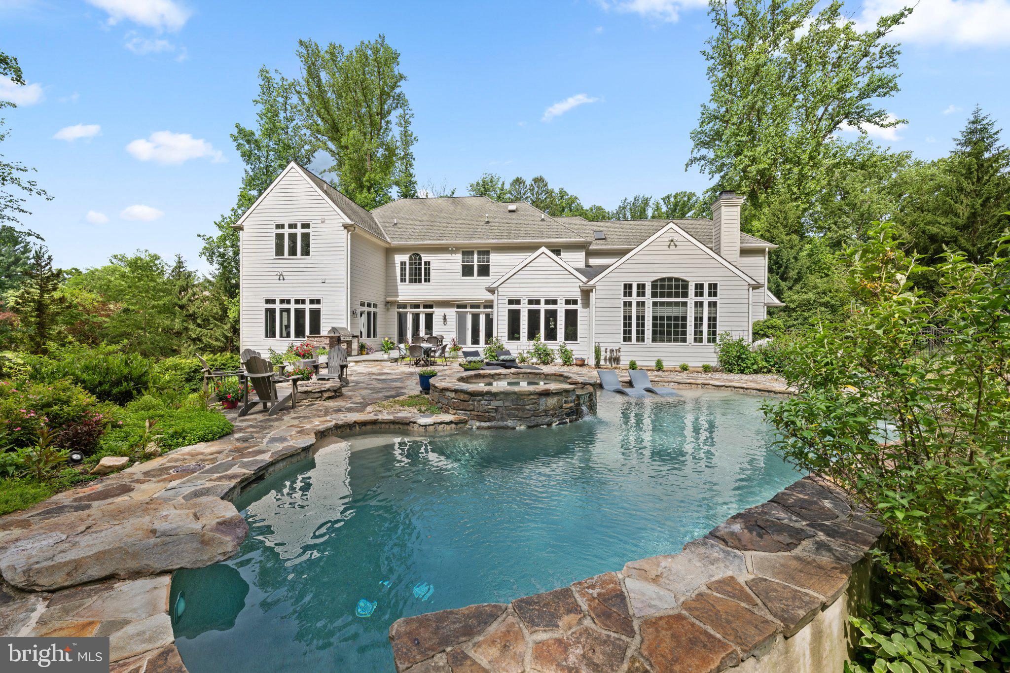 429 Church Road Devon, PA 19333 - Photo 55 of 55 Serene oasis with lush greenery.