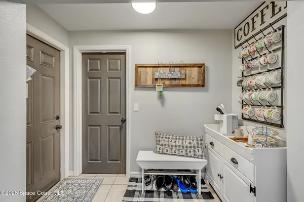 a bedroom with a bed and a cabinets