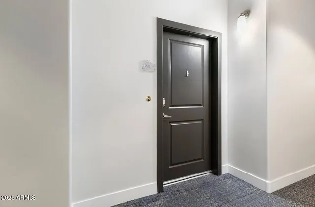 a view of a elevator