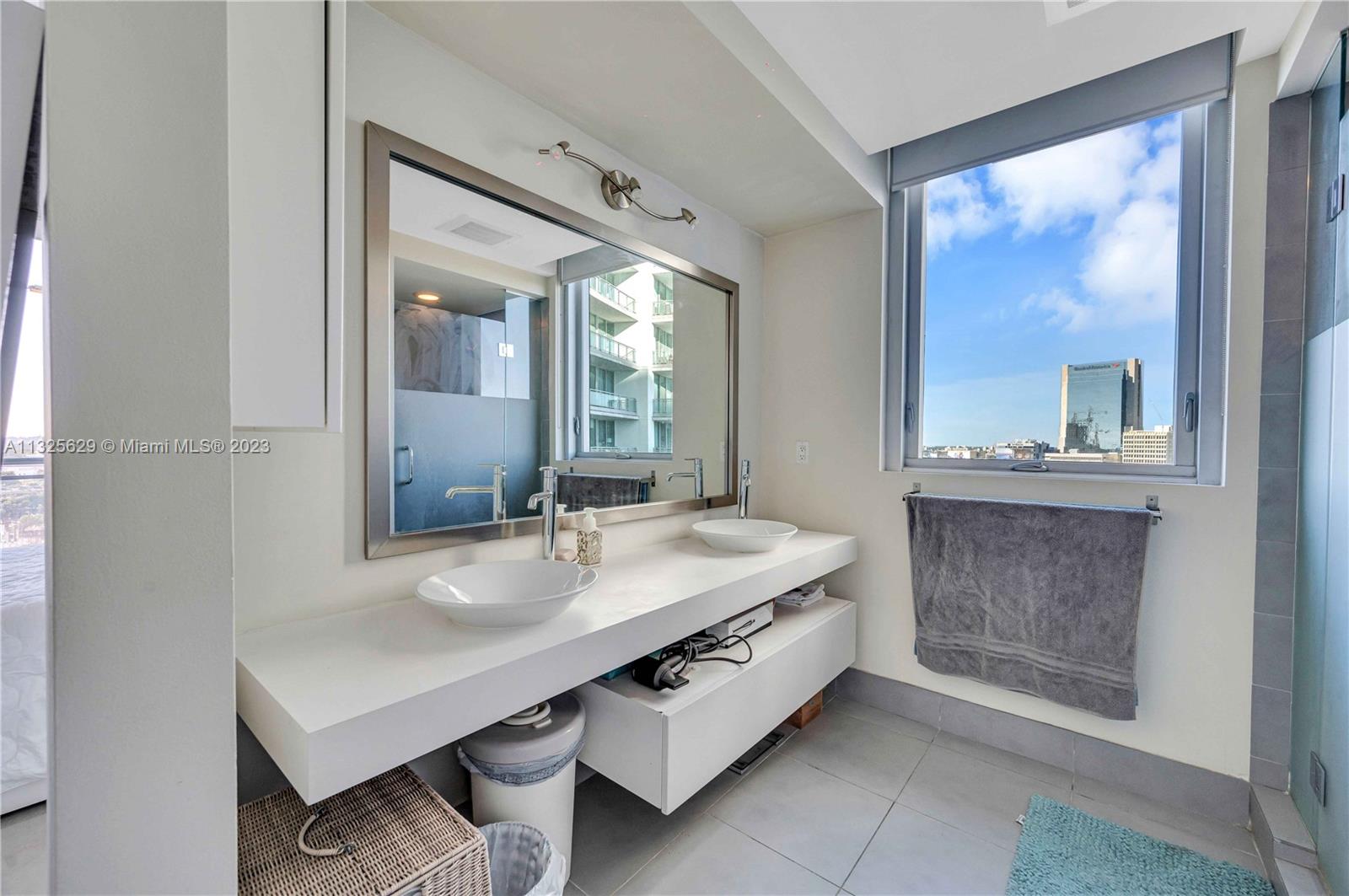92 Southwest 3rd Street, Unit 1605 Miami, FL 33130 - Photo 29 of 37 a room with pool table and windows