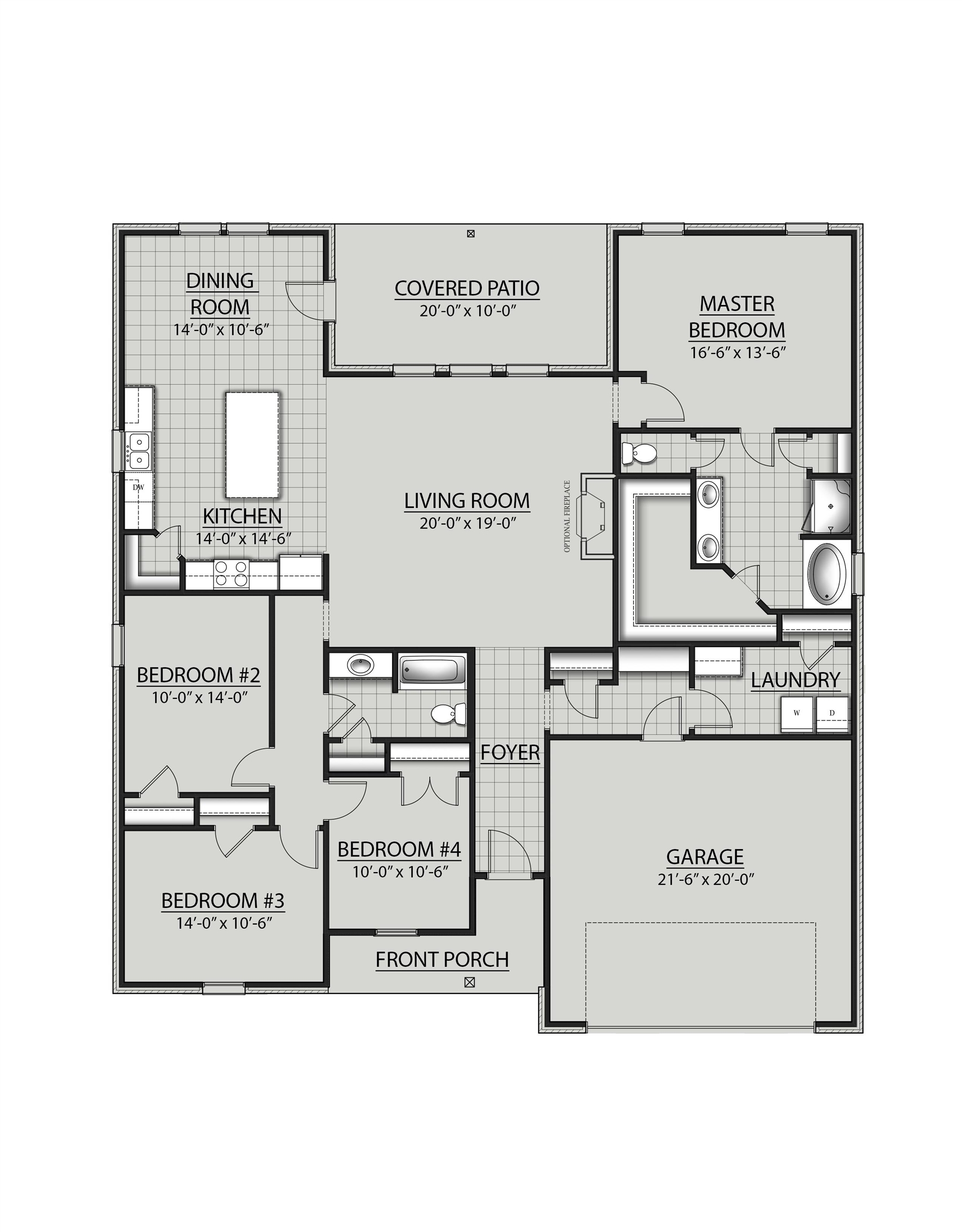 12608 Wagner Avenue Daphne, AL 36527 - Photo 3 of 3 View of room layout