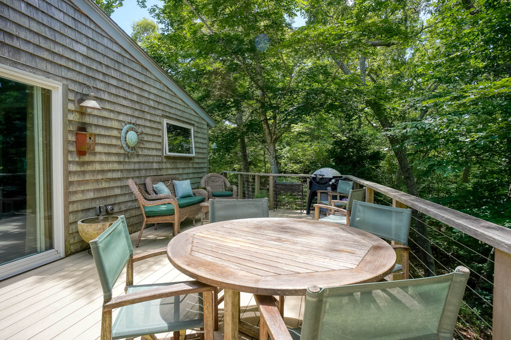 101 Longview Road West Tisbury, MA 02568 - Photo 30 of 45 beautiful wooded setting for afternoon BBQ