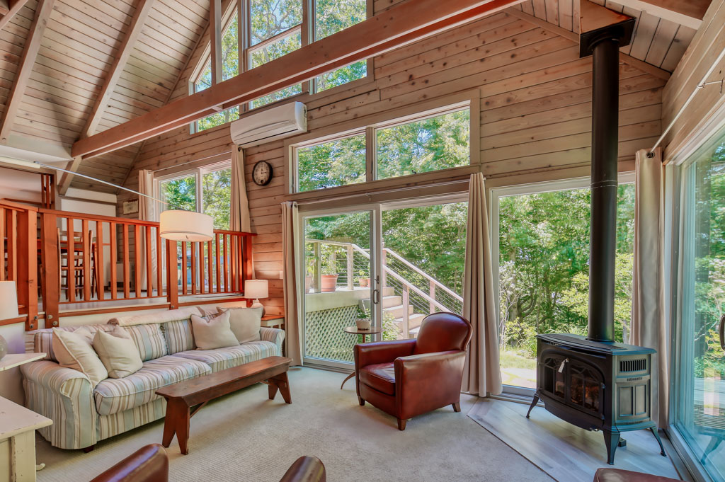101 Longview Road West Tisbury, MA 02568 - Photo 3 of 45 Tall ceilings and lots of natural light