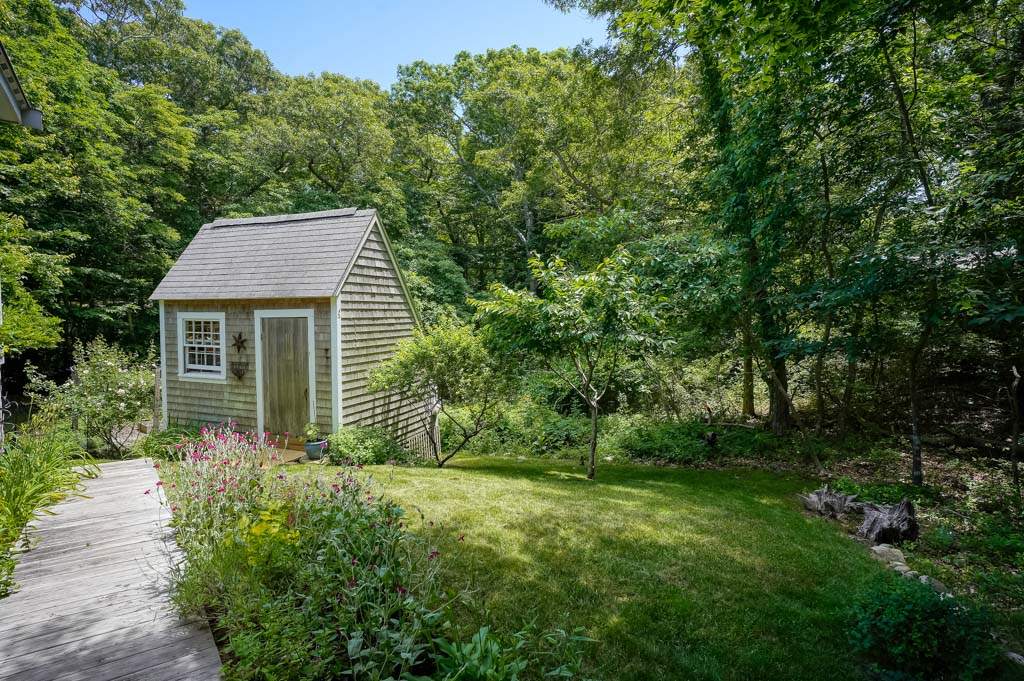 101 Longview Road West Tisbury, MA 02568 - Photo 37 of 45 the garden shed