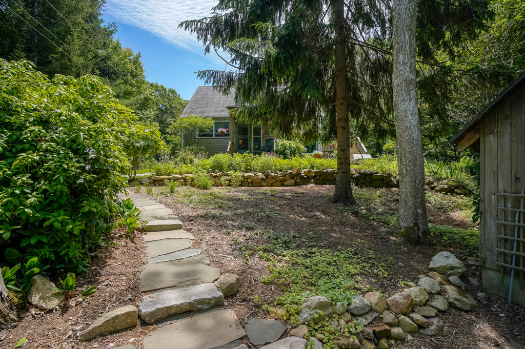 101 Longview Road West Tisbury, MA 02568 - Photo 42 of 45 looking to the house from the garage