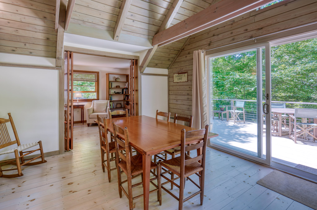 101 Longview Road West Tisbury, MA 02568 - Photo 10 of 45 dining area off kitchen with access to deck