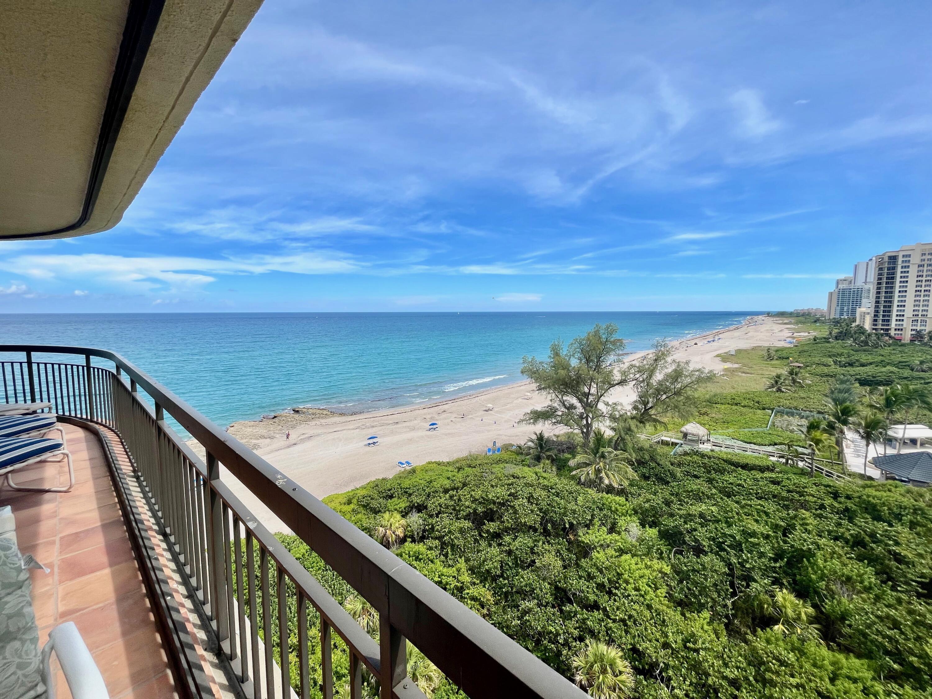 4000 North Ocean Drive, Unit 902 Singer Island, FL 33404 - Photo 7 of 52 VIEWS SOUTH DOWN COASTLINE