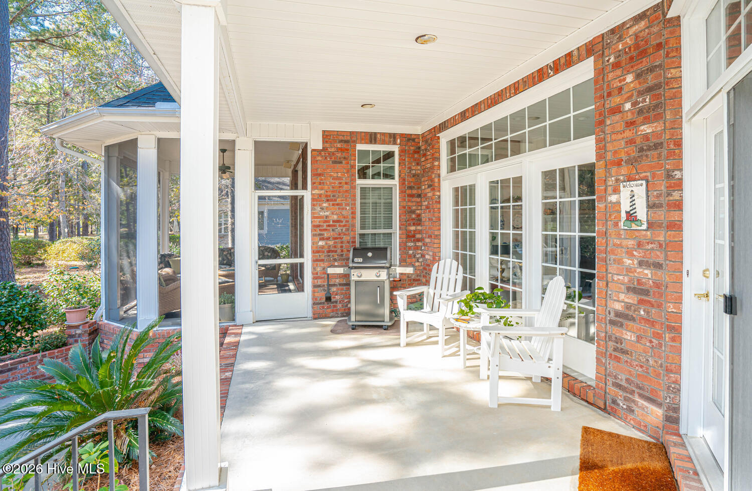 523 Candlewick Lane Southwest Ocean Isle Beach, NC 28469 - Photo 54 of 85 Private Covered Rear Porch with Golf Course Views