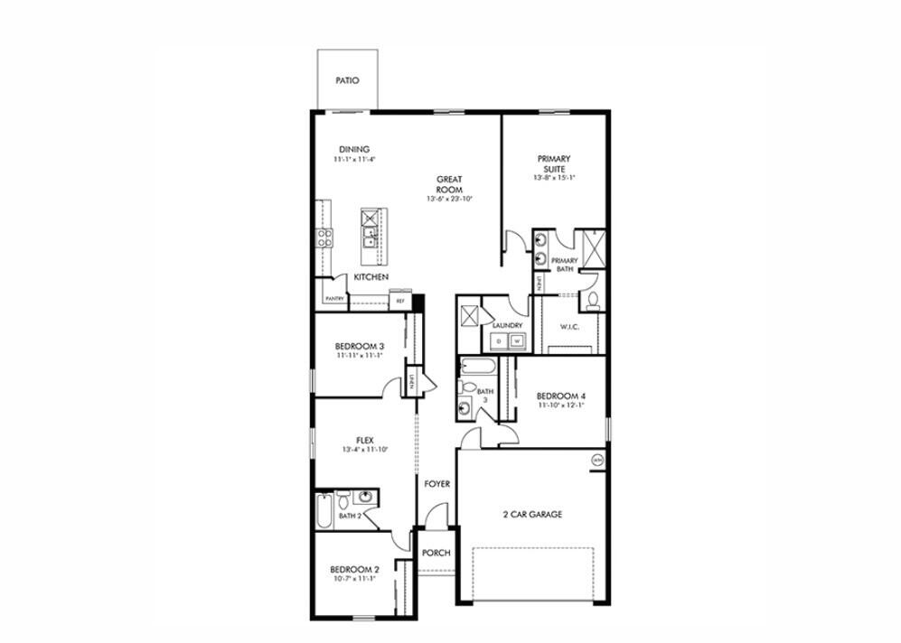 14219 Southwest New Dawn Road Indiantown, FL 34956 - Photo 3 of 3 Floorplan