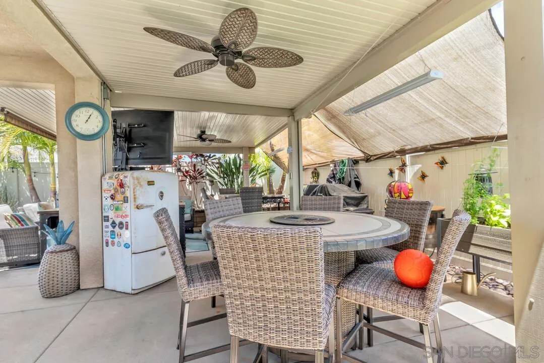 10700 Spring Creek Drive Santee, CA 92071 - Photo 54 of 74 a view of a dining room with furniture window and outside view