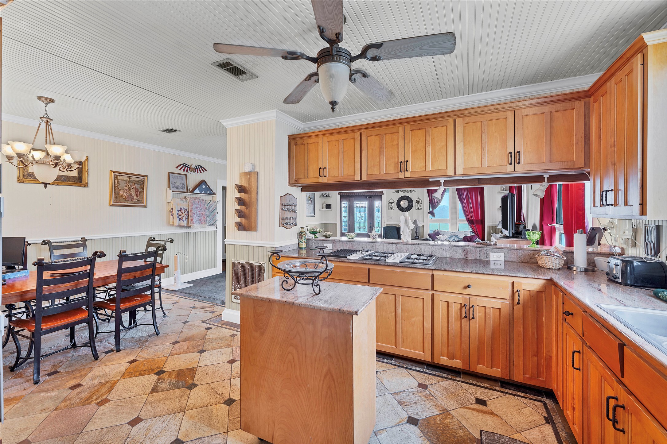 471 County Road 471 Road Thrall, TX 76578 - Photo 12 of 20 a kitchen with stainless steel appliances granite countertop a sink and cabinets