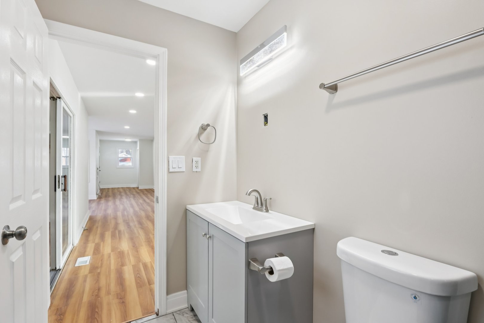 26814 North Genesee Street Wauconda, IL 60084 - Photo 25 of 34 a bathroom with a sink a toilet and shower
