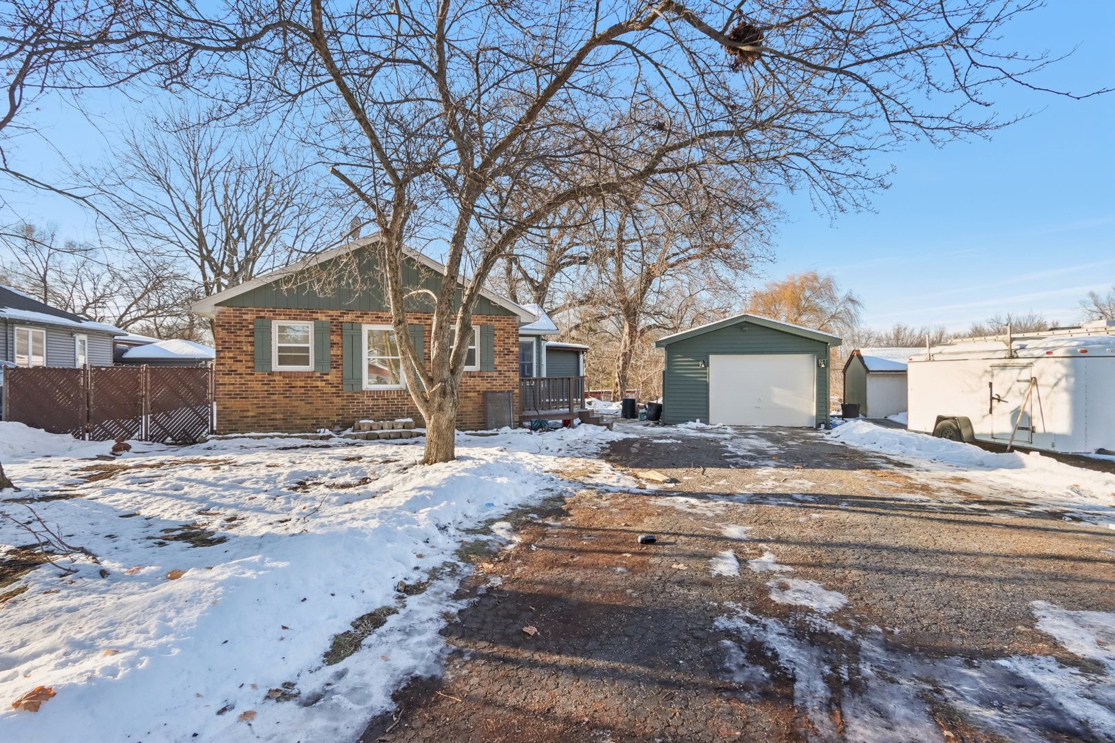 26814 North Genesee Street Wauconda, IL 60084 - Photo 30 of 34 a view of a house with a snow on the road