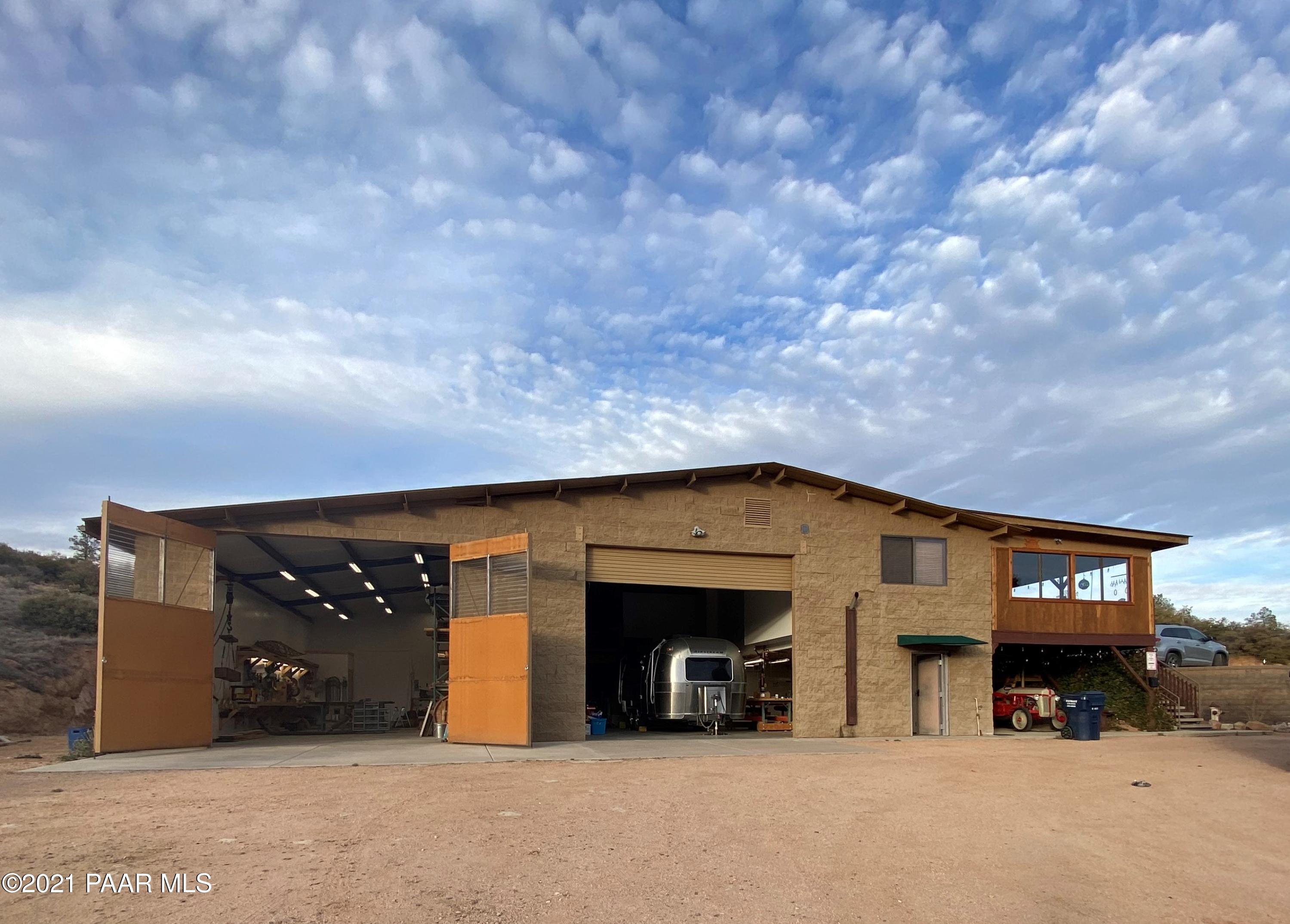 4560 West Old Stage Road Prescott, AZ 86305 - Photo 2 of 32 3000 sq ft shop w living quaters