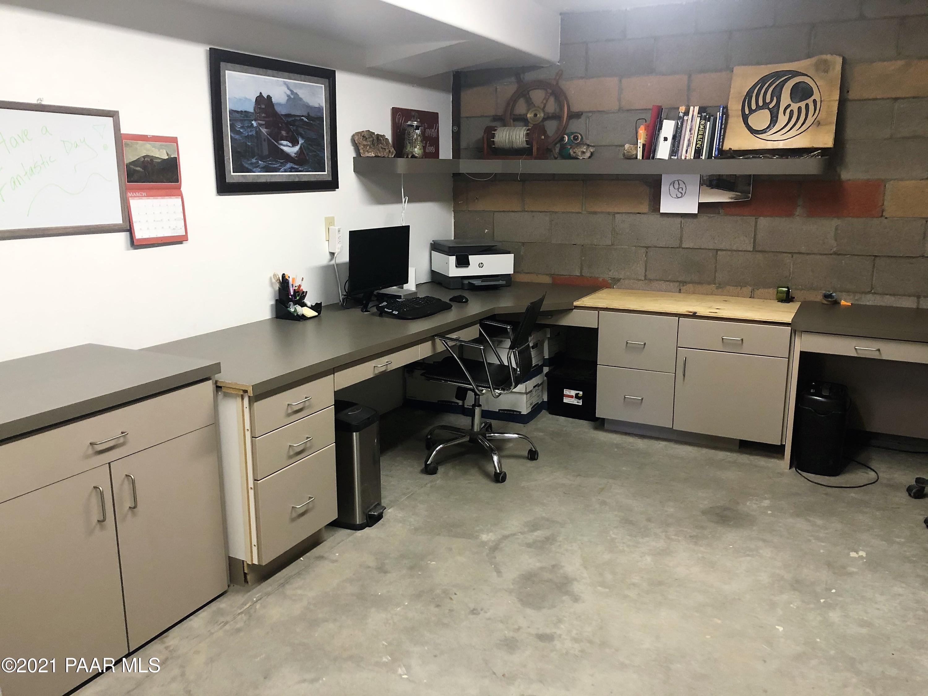 4560 West Old Stage Road Prescott, AZ 86305 - Photo 24 of 32 Office space in workshop under residence
