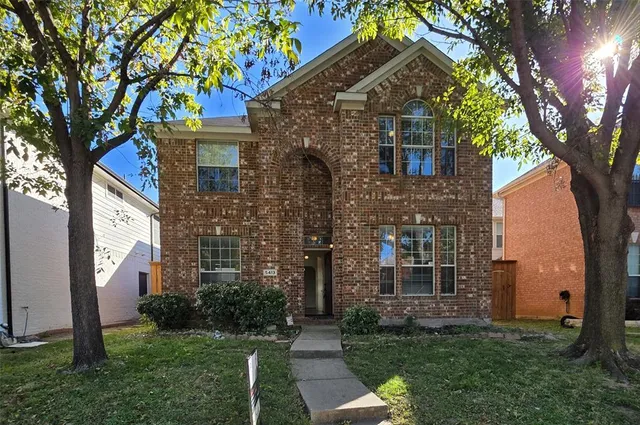front view of house with a yard