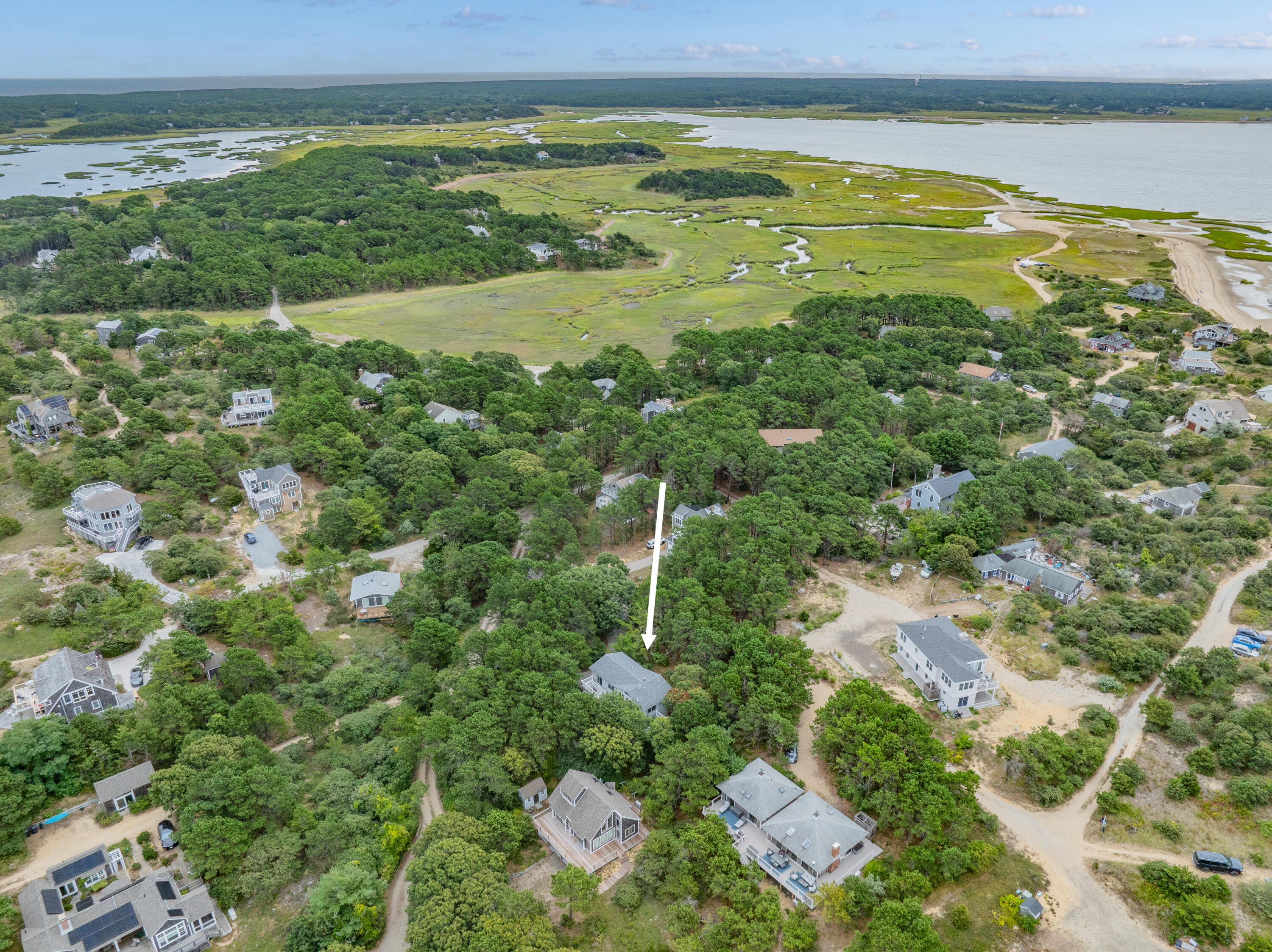 80 4th Street Wellfleet, MA 02667 - Photo 3 of 59 aerial view