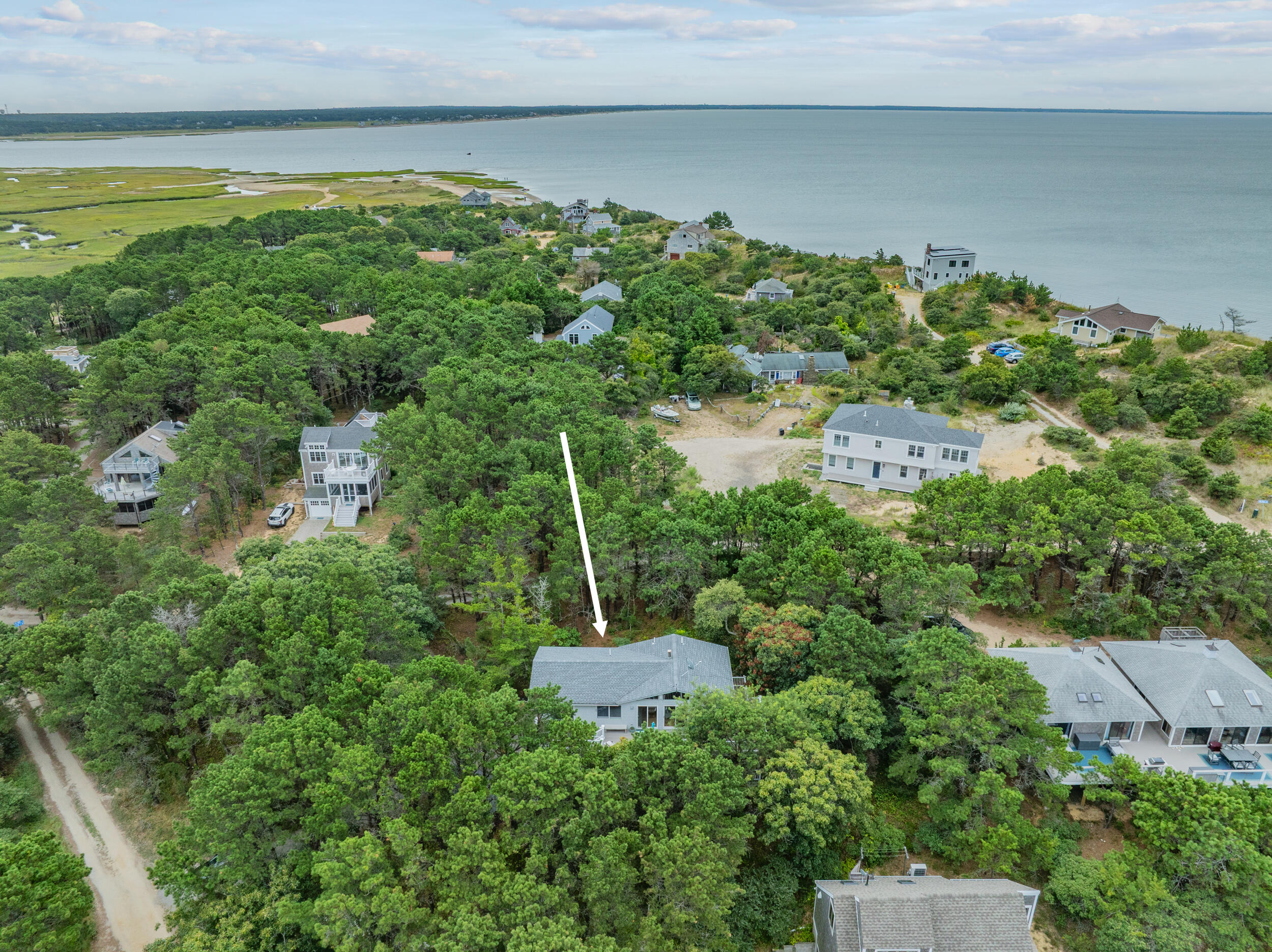 80 4th Street Wellfleet, MA 02667 - Photo 54 of 59 Aerial View