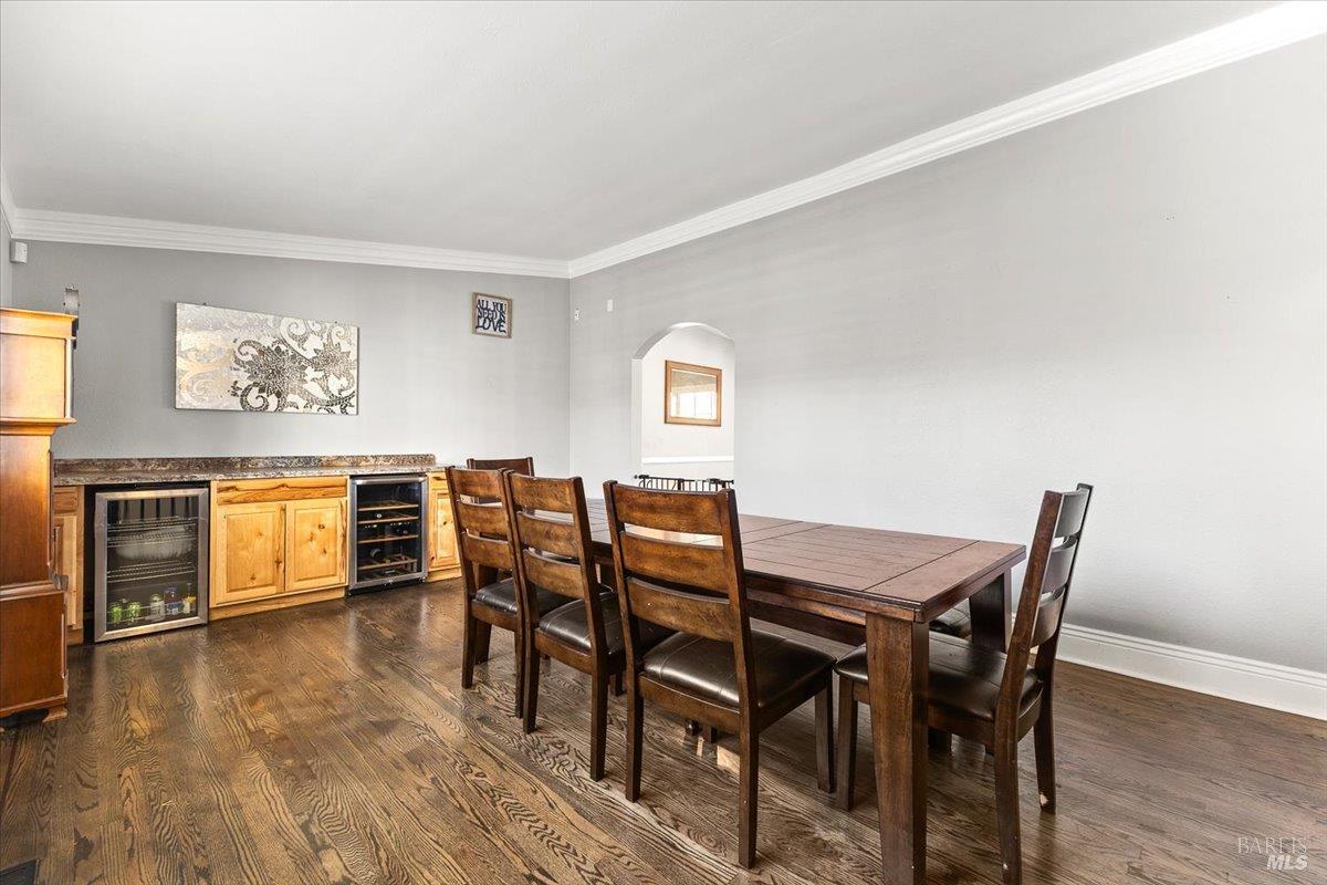 4457 Graywhaler Lane Rohnert Park, CA 94928 - Photo 7 of 51 a view of a dining room with furniture and wooden floor