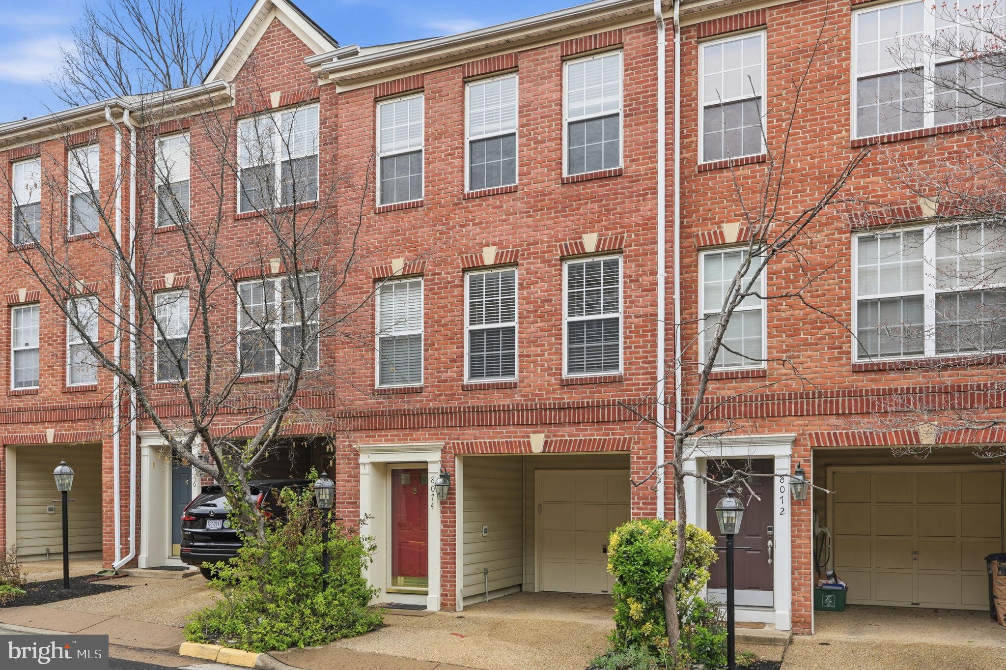 8074 Sebon Drive Vienna, VA 22180 - Photo 2 of 22 front view of a brick building