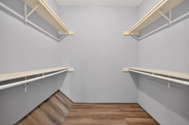 a view of a room with an empty space