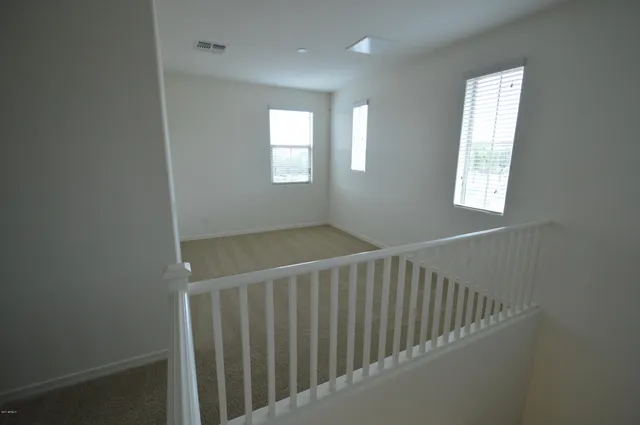 a view of hallway with window