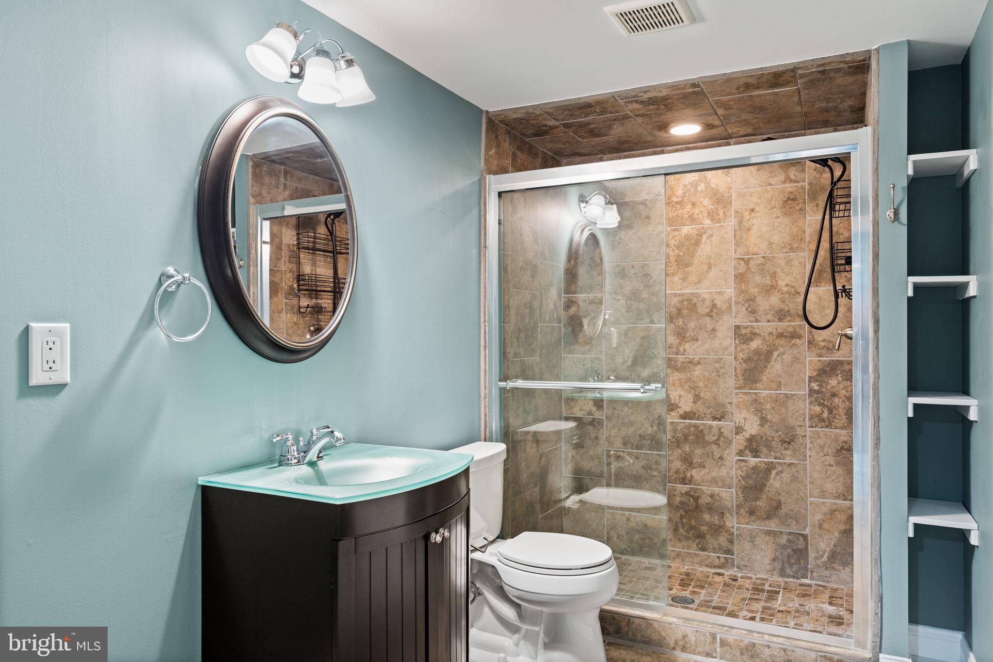 727 East Manoa Road Havertown, PA 19083 - Photo 54 of 68 a bathroom with a sink and a mirror