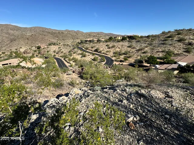 a view of a sky from a city