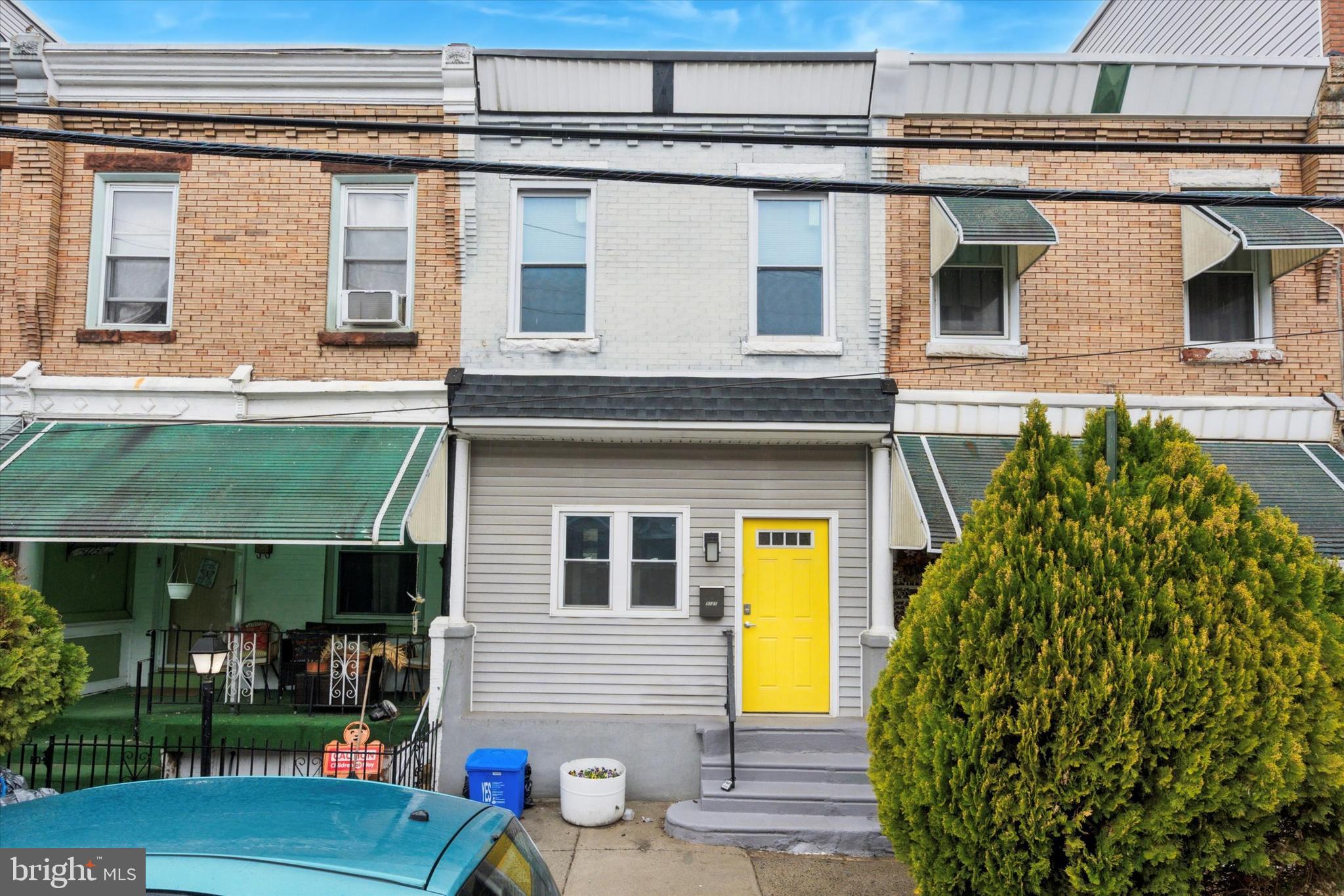 5121 Hadfield Street Philadelphia, PA 19143 - Photo 19 of 19 a front view of a house with outdoor seating and plants