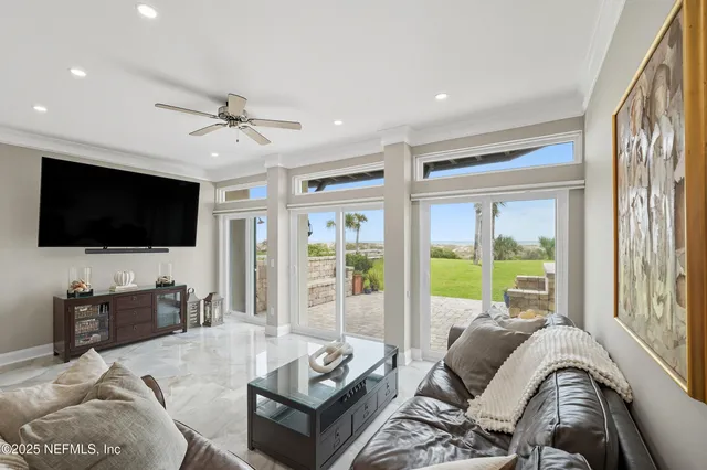 a view of an ocean from a balcony