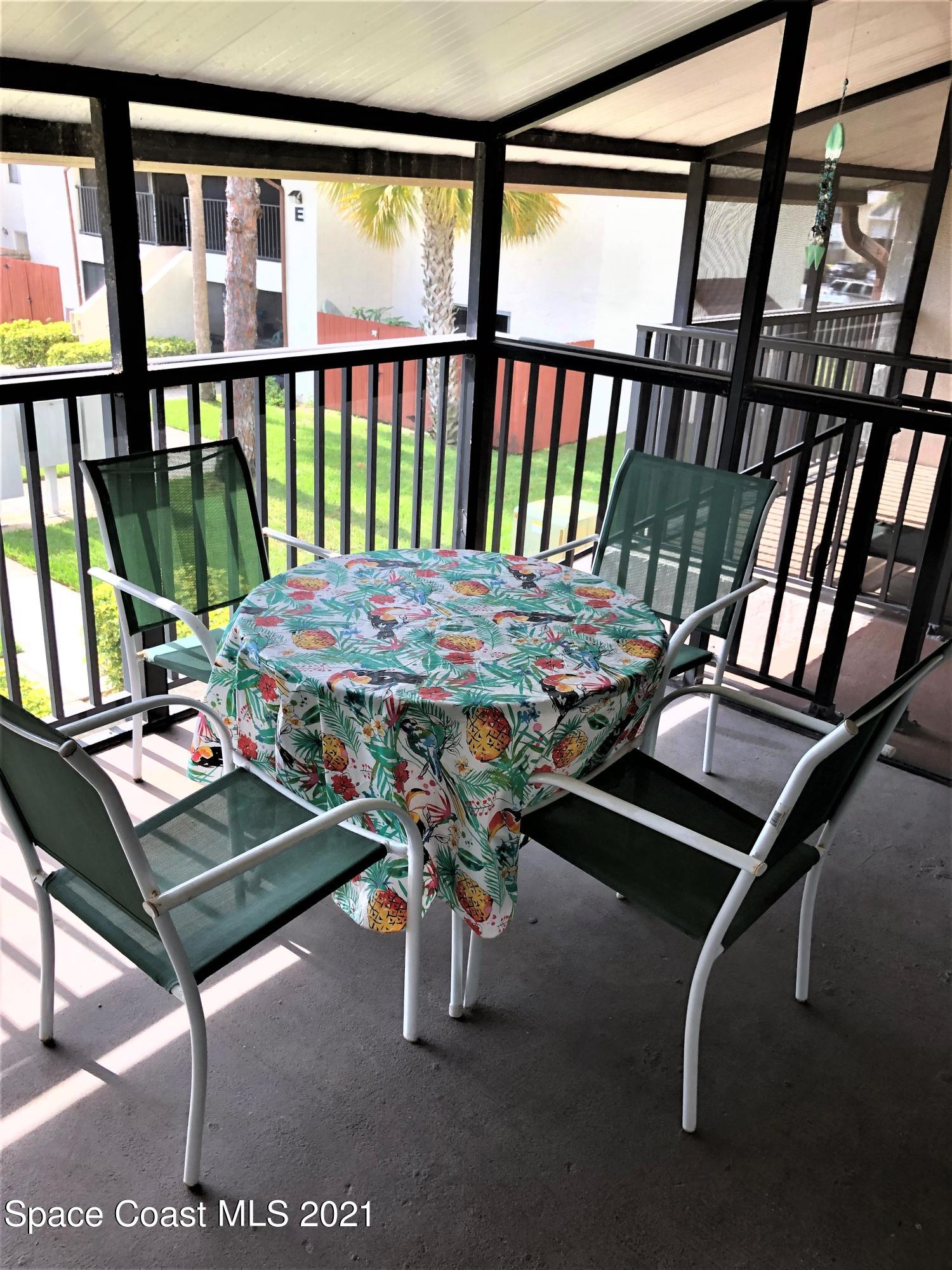 655 Ridge Club Drive, Unit 28 Melbourne, FL 32934 - Photo 4 of 12 Screened Porch