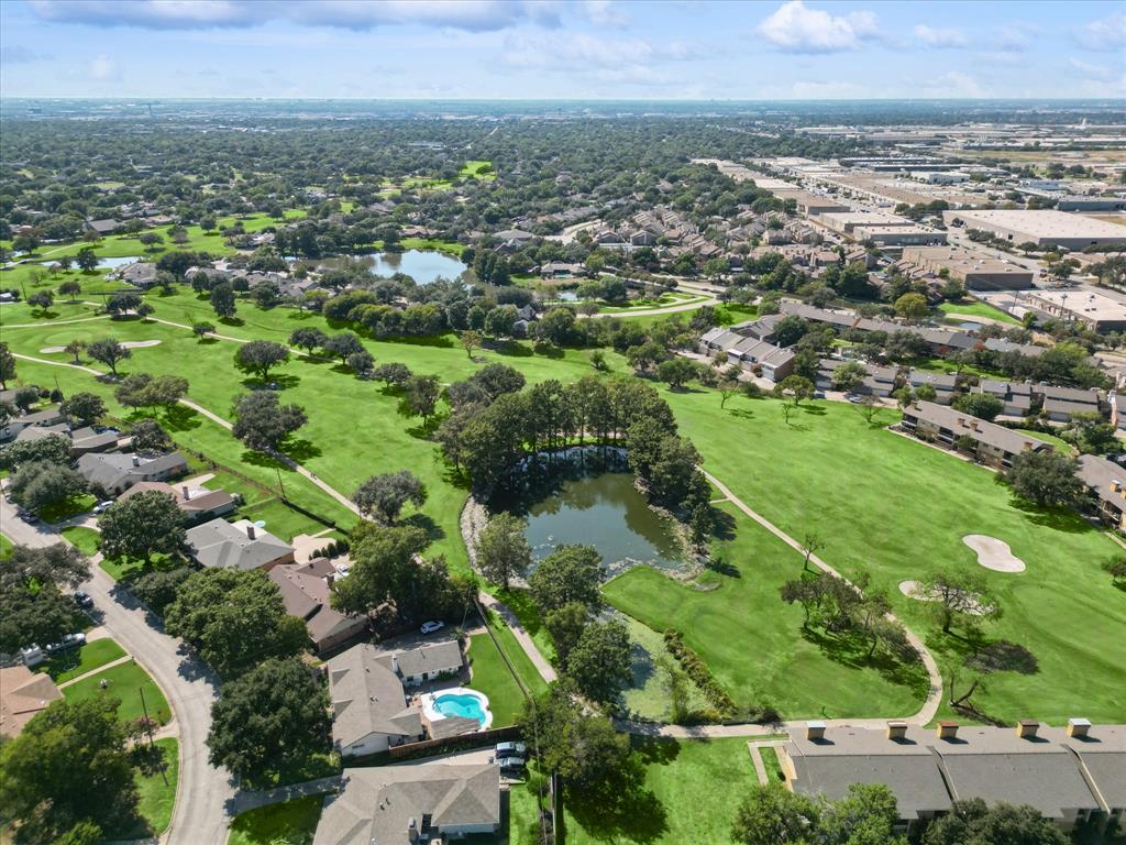 14625 Windsor Court Addison, TX 75001 - Photo 39 of 40 an aerial view of residential houses with outdoor space and trees