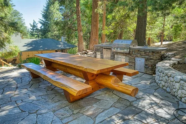 a view of a couches in a patio