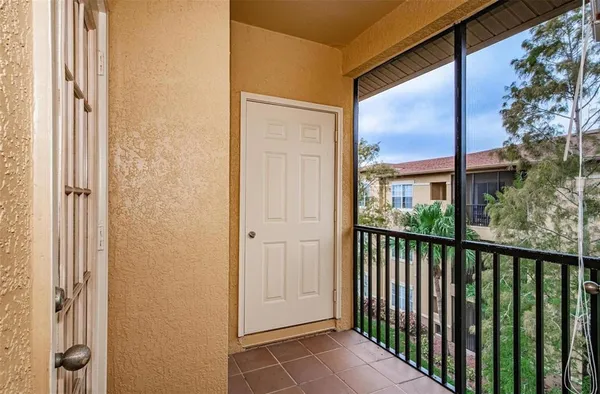 a view of a balcony