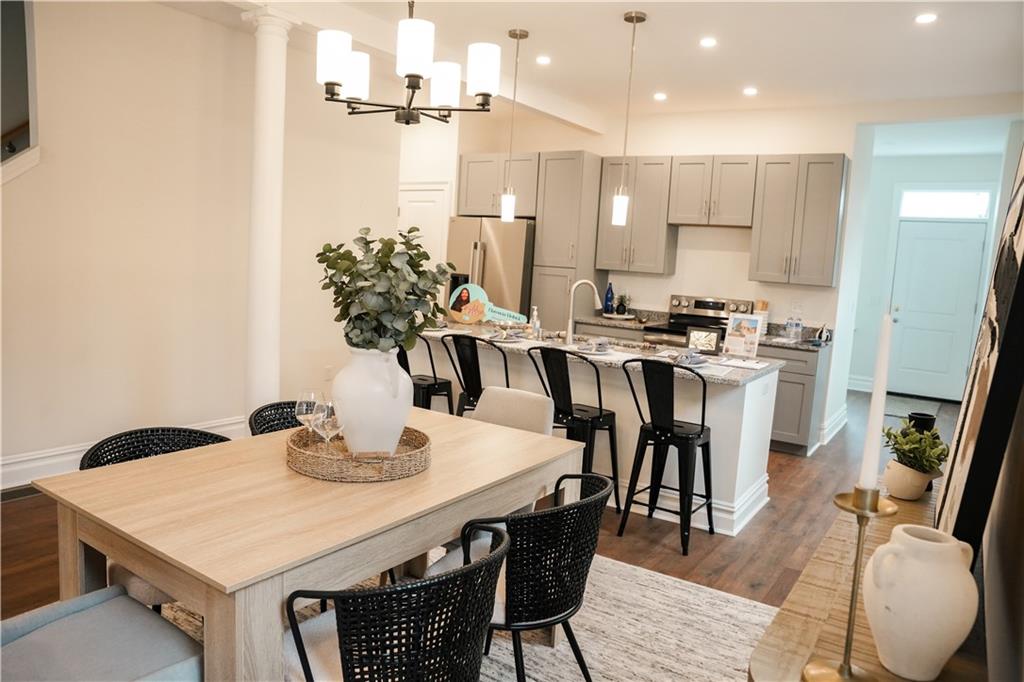 121 Shetland Street Pittsburgh, PA 15206 - Photo 12 of 37 a view of a dining room with furniture