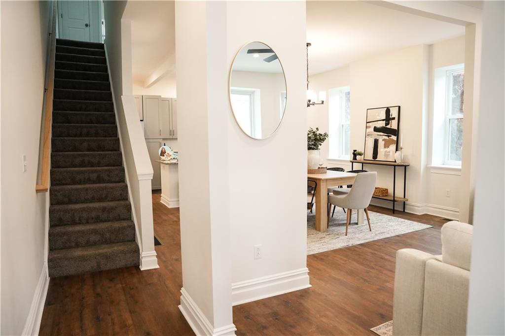 121 Shetland Street Pittsburgh, PA 15206 - Photo 5 of 37 a view of a livingroom with furniture and wooden floor