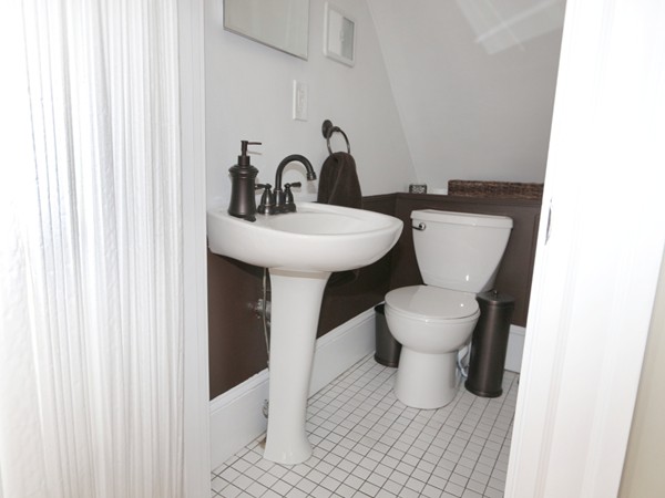 66 Winter Street Franklin, MA 02038 - Photo 22 of 30 a bathroom with a sink toilet and a mirror