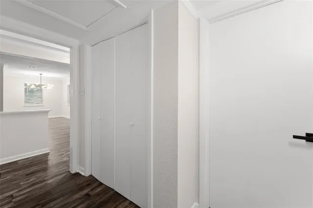 a view of wooden floor