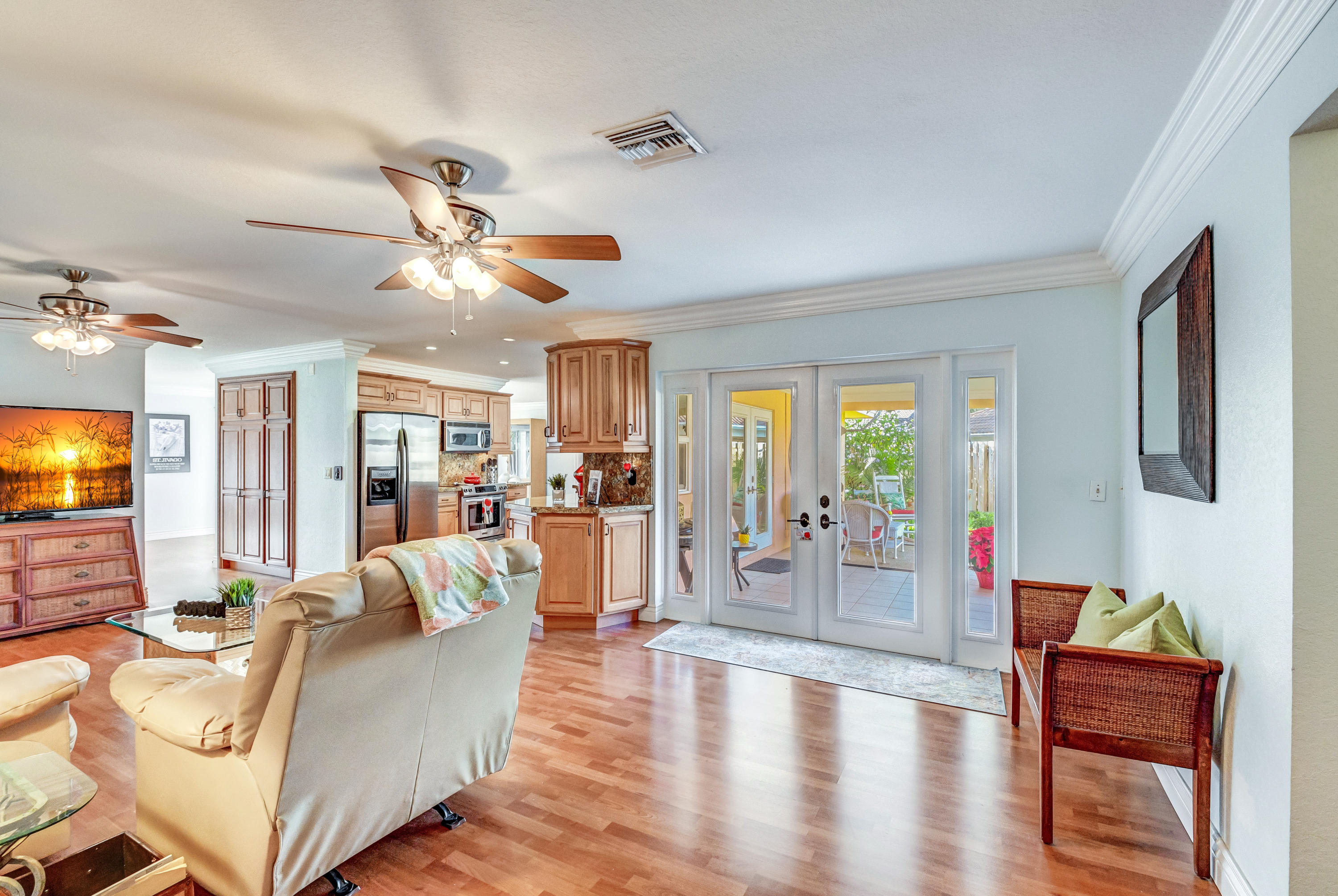 6871 Terra Tranquila Drive Boca Raton, FL 33433 - Photo 19 of 43 Hurricane Impact French Doors to Patio