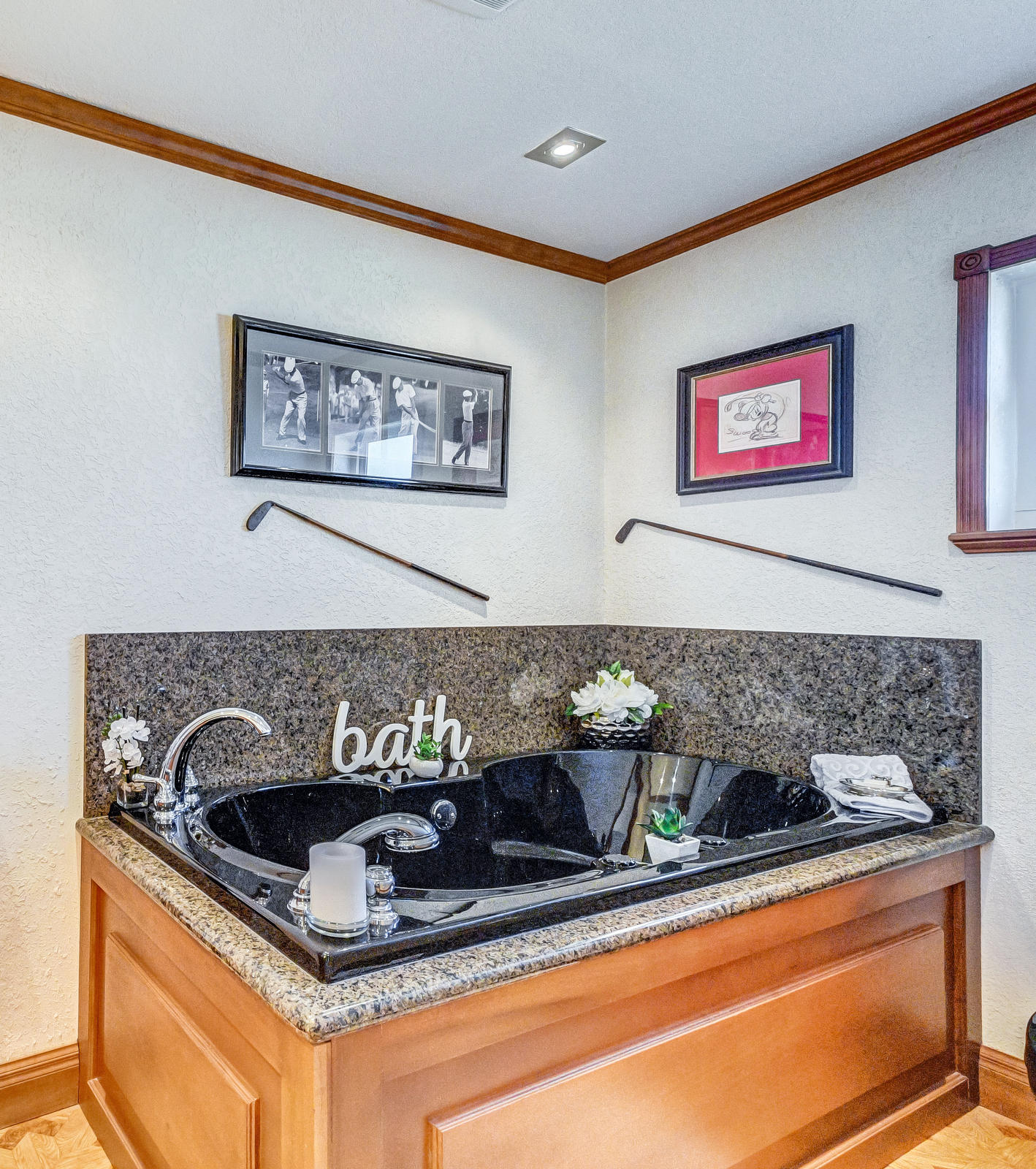 6871 Terra Tranquila Drive Boca Raton, FL 33433 - Photo 28 of 43 Custom Wood Surround & Massage Jets