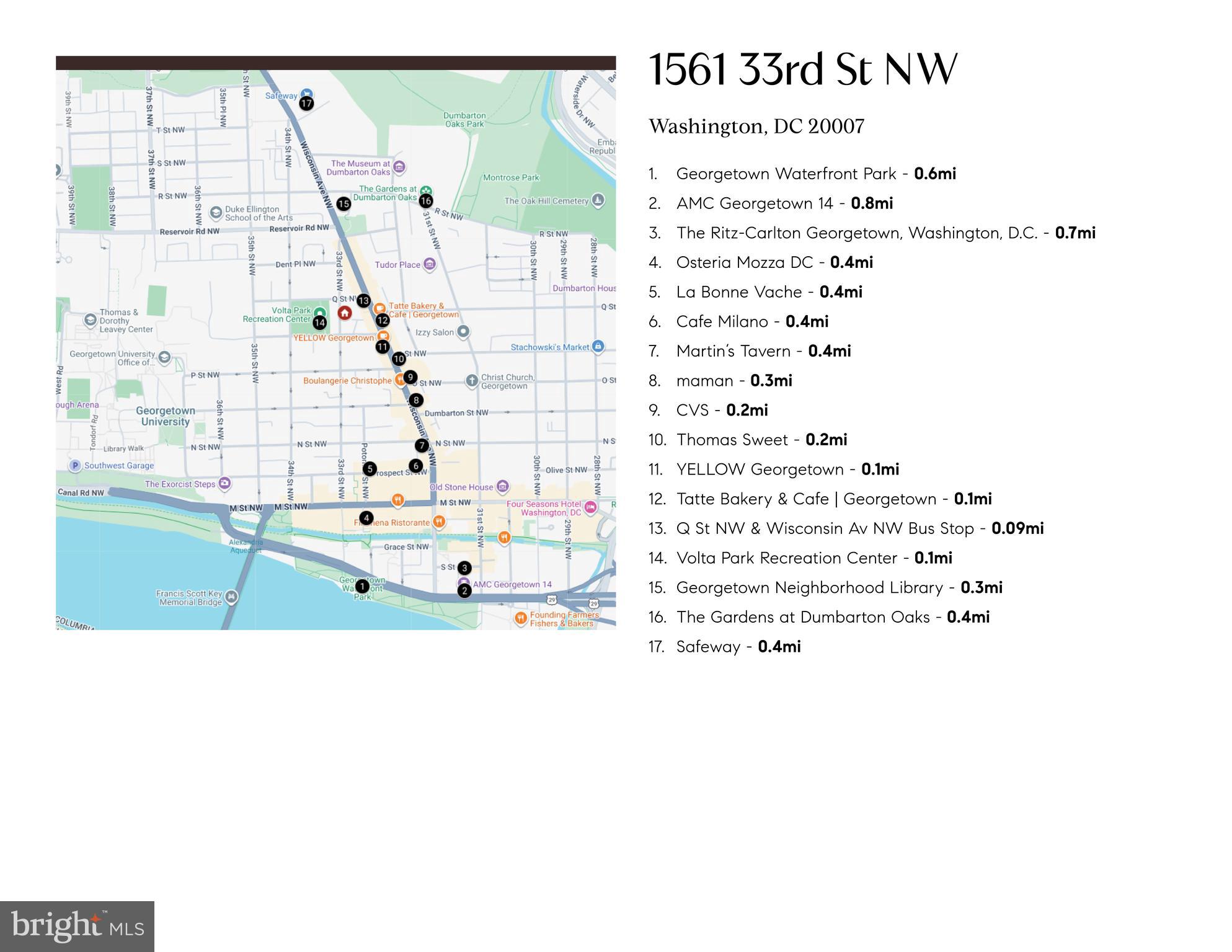 1561 33rd Street Northwest Washington, DC 20007 - Photo 23 of 34